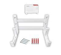 PROVISO TOOLS Support mural pour Fritzbox 5690 Pro, fabriqué en Allemagne | Distance du mur de 65 mm sans torsion de câble, avec vis et chevilles de qualité supérieure, support PETG