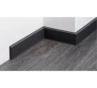 PROVISTON | Angle intérieur pour plinthe en plastique | Gris | Surface grainée