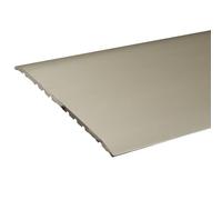 PROVISTON | Barre de seuil | Aluminium anodisé | 80 x 3,5 x 1000 mm | Bronze clair | Autocollant | Barre de jonction | Barre recouvrement | 1 pièce