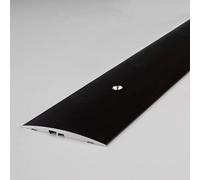 PROVISTON barre de seuil | Aluminium anodisé | Bronze foncé | Largeur 58 mm | Hauteur 4 mm | Longueur 1000 mm | À visser côté latéral | Barre de seuil rattrapage | 1 pièce