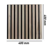 PROVISTON Panneau mural acoustique 400 x 400 mm MDF Panneaux acoustiques 3D divers. Design