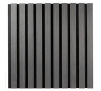 PROVISTON Panneau mural acoustique 400 x 400 x 21 mm MDF Acoustique 3D Panneaux différents coloris Chêne foncé
