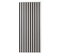 PROVISTON Panneau mural acoustique 600 x 1200 x 21 mm MDF Panneaux acoustiques 3D différentes s Chêne clair