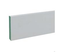 PROVISTON Plinthe 10 x 70 x 2440 mm MDF Hydro Prépeint Plinthe carré lot de 10