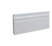 PROVISTON Plinthe 14 x 110 x 2440 mm MDF Prépeinte Plinthe moulurée lot de 5