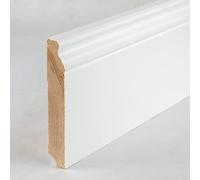 PROVISTON | plinthe moulurée bois massif | 19 x 115 x 2500 mm | pin blanc couvrant | 1 pièce