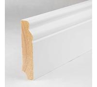 PROVISTON | plinthe moulurée bois massif | 19 x 80 x 2500 mm | pin blanc couvrant | 1 pièce