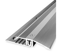 PROVISTON | Profil de finition | Barre de seuil | Largeur 44 mm | Rattrapage 6,5-16 mm | Longueur 900 mm | Profilé en alu | Barre de seuil de rattrapage | Barre de jonction | Couleur argent | 1 pièce