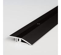 PROVISTON | Profilé de rattrapage | Alu anodisé | Bronze foncé | Largeur 21 mm | Hauteur 5-9 mm | Longueur 1000 mm | Barre de seuil sol stratifié à visser | Barre de seuil de rattrapage | 1 pièce