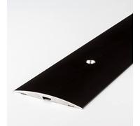PROVISTON Profilé de transition - Aluminium anodisé - Bronze foncé - Largeur : 50 mm - Hauteur : 4 mm - Longueur : 2700 mm - Autocollant - Rail de transition - Barre de transition - Profil de sol - Barre de recouvrement - 1 pièce