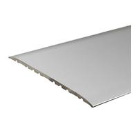 PROVISTON | Profilé de transition et de compensation | Aluminium | 80 x 1000 mm | Argent | Profil de sol | Profil en métal | Rail de transition