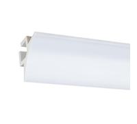 PROVISTON Réglette lumineuse en stuc - 60 x 97 x 2000 mm - Moderne - Profil classique - En plastique blanc - Imperméable - Robuste et durable