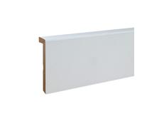 PROVISTON Surplinthe carré 22 x 100 x 2440 mm MDF Prépeinte lot de 6