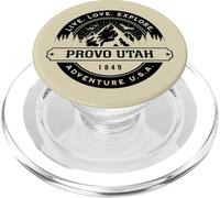 Provo Utah Adventure USA Design Vintage PopSockets PopGrip pour MagSafe