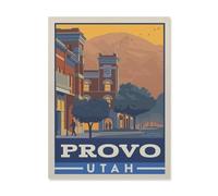 Provo, Utah，Puzzle pour Adultes 1000 Pièces en Papier Puzzles Jeu Cadeau Accueil Décoratif Mots Croisés（38x26cm）-HP4