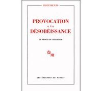 Provocation à la désobéissance : Le procès du déserteur Collectif (Auteur)