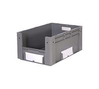 Provost Bac gerbable à ouverture frontale qualité alimentaire gris 51L - 60 x 40 x 27cm