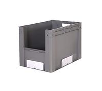 Provost Bac gerbable à ouverture frontale qualité alimentaire gris 81L - 60 x 40 x 42cm