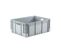 Provost Bac gerbable norme europe poignées ouvertes gris 132L - 80 x 60 x 32cm