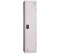 Provost Vestiaire Industriel 1 Colonne à Monter en Acier galvanisé - Gris, Bleu, Rouge ou Anthracite