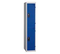 Provost Vestiaires 2 Cases x 1 Colonne - en kit - Bleu - Largeur 30cm