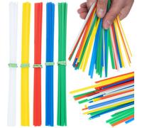 Prowelder Kit Mini Color Rosfix : Ensemble complet de liants pour le soudage du plastique (2 types - 4x PP et PVC)