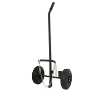 PROWELTEK Chariot Bouteille de Gaz 6/13 kg Tous Terrains | Support Robuste, Roues Gonflables Ø260mm pour Transport Facile du Désherbeur Thermique, Sécurité Maximale.