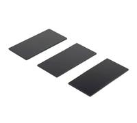 PROWELTEK - Lot de 3 Verres Noirs 50 x 105 mm Teinte DIN 11 Verres de Rechange Masques à Main de Soudure