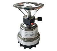 PROWELTEK - Réchaud à Gaz Camping Portable 1000W - Allumage Piézo, INOX/Acier, Mini Réchaud Randonnée/Pêche, Cartouche Perçable 190g - Compact & Léger - Conforme EN417