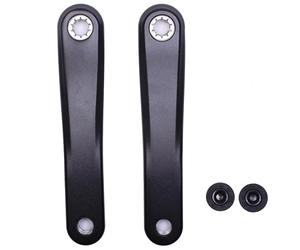 PROWHEEL Bras de manivelle pour vélo électrique Mini ISIS, 165 mm/170 mm/175 mm pour moteur intermédiaire ISIS, Bosch GEN3, Ebike