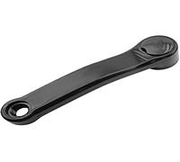 Prowheel Manivelle en Acier laminé Gauche Noir vélo (152 mm)