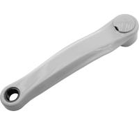 PROWHEEL Manivelle gauche de vélo Acier Gris 170Mm Diamond Taper