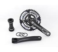 Prowheel Mpl 3x10s Crankset Noir 175 mm / 42/32/24t Black