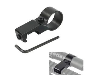 ProWildGear 1" Offset Ring Side Mount 20mm 7/8" Picatinny Mount for Flashlight