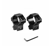 ProWildGear 1" Or 30mm Dovetail Scope Mount Rings High Low Profile for 11mm Or 20mm Dovetail Picatinny 1 Pair (black-30mm-low Narrow)