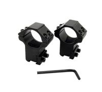 ProWildGear 1 Pair 25.4mm Scope Mounting Rings for 11mm Dovetail 20mm Picatinny Rail Mounts