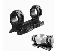 ProWildGear 5.23'' Long Double Ring Scope Base Mounting Bracket with Auto Lock Quick Release for 1'' / 30mm Scope, for 21mm Rail