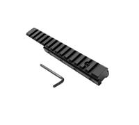 ProWildGear Full Length 155mm Rail Mount Scope Base 11mm to 20mm Dovetail Rail Adapter for Picatinny