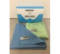 ProWIN Window Wonder - Set haute brillance, microfibre