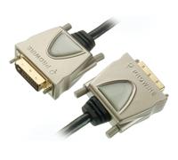 PROWIRE HQ 5M Câble DVI D Connecteur Dual-Link Or Pour PC Moniteur TV Projecteur