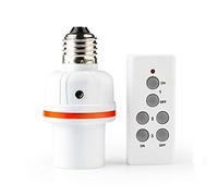 Proxe 710004 Porte Lampe avec télécommande, Blanc