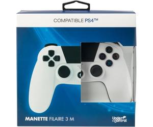 PROXIMA PLUS Manette Under Control - 3M - Compatible PS4 - Blanche