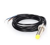 Proximity Switch Sensor M12 PNP Normally Closed Non Embedded, Universal DC10 30V Industrial Sensor for Excavator R220 5 215 7 9, Durable Steel Housing with 196cm Cable