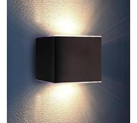 Proxinova Applique Murale Exterieur Solaire LED, Lampe à Double Luminaire Exterieur avec Capteur Crépusculaire Pour l'éclairage de Jardin Solaire, Lampe Solaire d'extérieur Étanche IP65, Lumières Mur