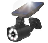 Proxinova Camera Factice Exterieur, Projecteur Solaire avec Detecteur de Mouvement Exterieur PIR, Eclairage Exterieur Solaire durable, 900 Lumens, IP65 étanche, Lumiere Solaire Exterieur