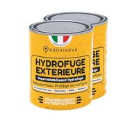 Proxinova Hydrofuge Terrasse - Protection Imperméabilisant et Anti-salissures pour Pierre, Béton et Carrelage - Scellant pour Sols, Murs, Terrasse et Surfaces Extérieures (Pack de 2)