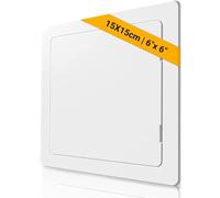 Proxinova Trappe de Visite 150x150 mm, Trappe Regard Compteur D'Eau, Trappe Pour Comble, Plafond, Baignoire, boîtes à fusibles, Dissimule les fils et les tuyaux, S'adapte au ras des surfaces