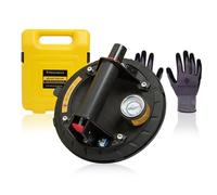 Proxinova Ventouse Vitre, Manomètre de Sécurité, Ventouses pour Verre, Aspiration Haute Performance, Disques d'Aspiration, 8 Pouces, pour Carrelage, Marbre et Fenêtres, Capacité de Charge de 100 kg