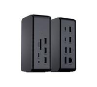 ProXtend 15-in-1 - Station d'accueil - pour ordinateur portable - USB-C / USB4 - 15-slot - HDMI, DP - 1GbE