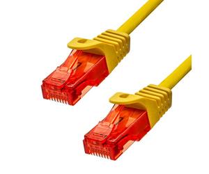 ProXtend 6UTP-002Y câble de réseau Jaune Cat6 U/UTP (UTP)